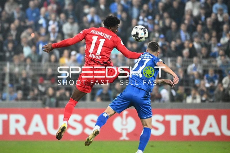 Fußball I Herren I Saison 2022-2023 I DFB-Pokal I 2. Hauptrunde I SV Stuttgarter Kickers - Eintracht Frankfurt I 18.10.2022