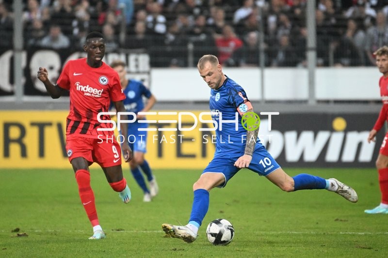 Fußball I Herren I Saison 2022-2023 I DFB-Pokal I 2. Hauptrunde I SV Stuttgarter Kickers - Eintracht Frankfurt I 18.10.2022