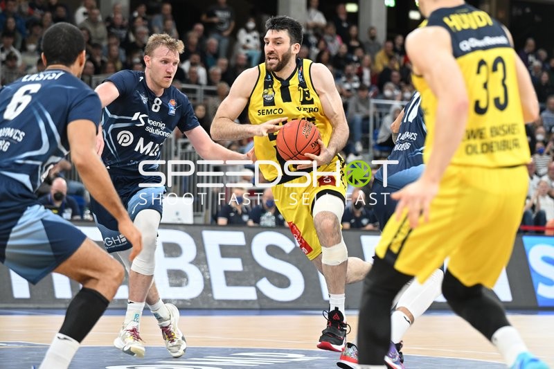 Basketball I Herren I Saison 2022-2023 I easyCredit BBL I 5. Spieltag I MLP Academics Heidelberg - EWE Baskets Oldenburg I 29.10.2022