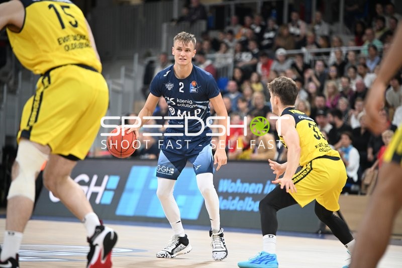 Basketball I Herren I Saison 2022-2023 I easyCredit BBL I 5. Spieltag I MLP Academics Heidelberg - EWE Baskets Oldenburg I 29.10.2022