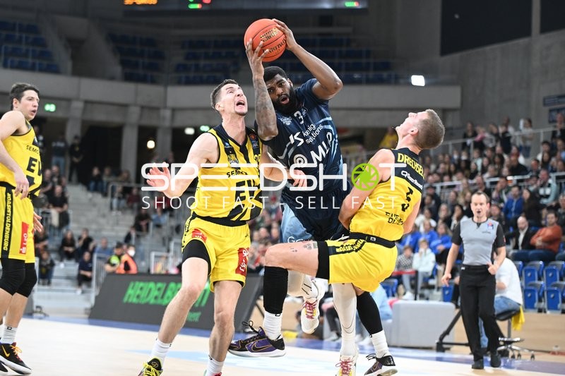 Basketball I Herren I Saison 2022-2023 I easyCredit BBL I 5. Spieltag I MLP Academics Heidelberg - EWE Baskets Oldenburg I 29.10.2022