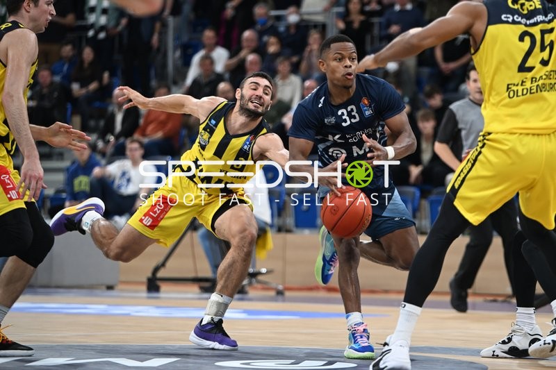 Basketball I Herren I Saison 2022-2023 I easyCredit BBL I 5. Spieltag I MLP Academics Heidelberg - EWE Baskets Oldenburg I 29.10.2022