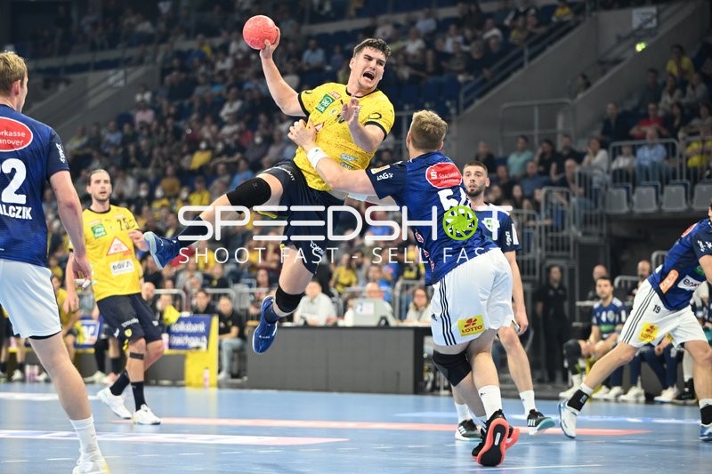 Handball I Herren I Saison 2022-2023 I Liqui Moly Handballbundesliga I 9. Spieltag I Rhein-Neckar Löwen - TSV Hannover-Burgdorf I 30.10.2022