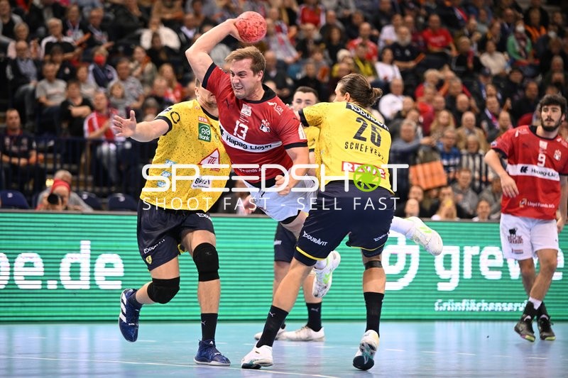 Handball I Herren I Saison 2022-2023 I Liqui Moly Handballbundesliga I 10. Spieltag I Handball Sport Verein Hamburg - Rhein-Neckar Löwen I 06.11.2022