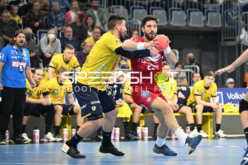 Handball I Herren I Saison 2022-2023 I Liqui Moly Handballbundesliga I 12. Spieltag I Rhein-Neckar Löwen - TBV Lemgo Lippe I 13.11.2022