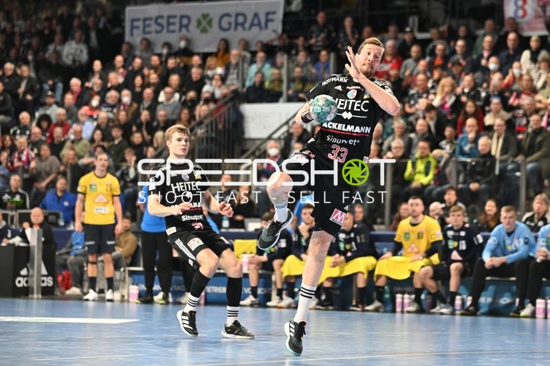 Handball I Herren I Saison 2022-2023 I Liqui Moly Handballbundesliga I 13. Spieltag I HC Erlangen - Rhein-Neckar Löwen I 19.11.2022
