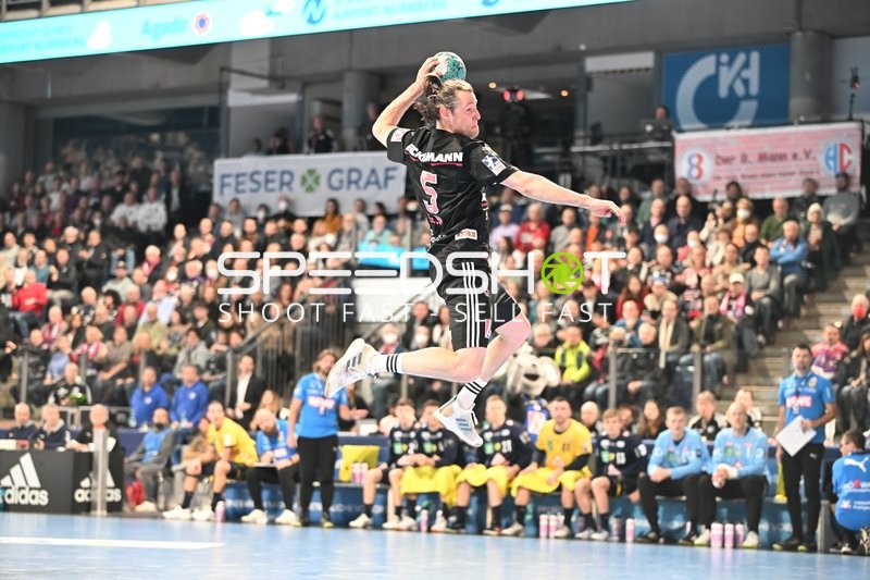 Handball I Herren I Saison 2022-2023 I Liqui Moly Handballbundesliga I 13. Spieltag I HC Erlangen - Rhein-Neckar Löwen I 19.11.2022