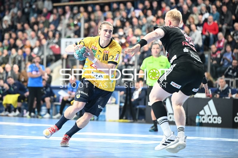 Handball I Herren I Saison 2022-2023 I Liqui Moly Handballbundesliga I 13. Spieltag I HC Erlangen - Rhein-Neckar Löwen I 19.11.2022