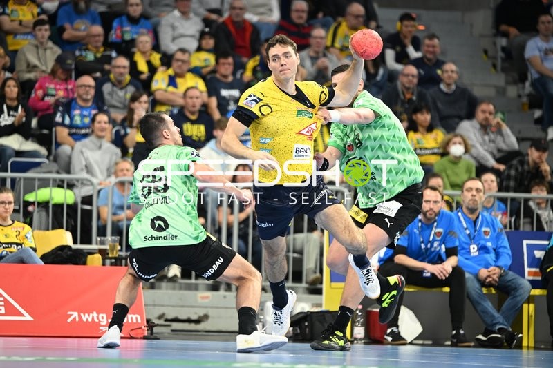 Handball I Herren I Saison 2022-2023 I Liqui Moly Handballbundesliga I 14. Spieltag I Rhein-Neckar Löwen - Füchse Berlin I 24.11.2022