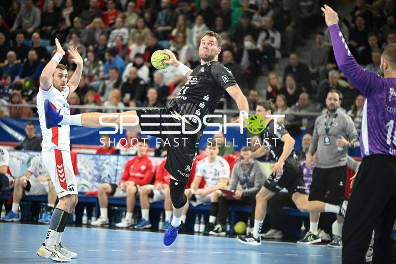 Handball I Herren I Saison 2022-2023 I DHB-Pokal I Achtelfinale I SG BBM Bietigheim - THW Kiel I 22.12.2022