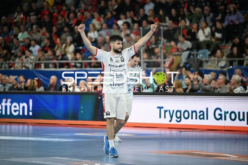 Handball I Herren I Saison 2022-2023 I DHB-Pokal I Achtelfinale I SG BBM Bietigheim - THW Kiel I 22.12.2022