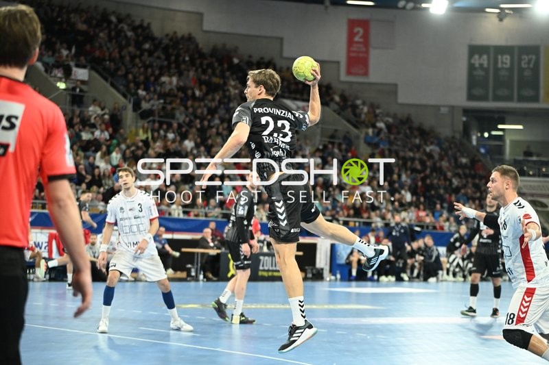 Handball I Herren I Saison 2022-2023 I DHB-Pokal I Achtelfinale I SG BBM Bietigheim - THW Kiel I 22.12.2022