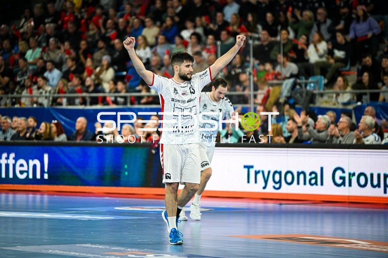 Handball I Herren I Saison 2022-2023 I DHB-Pokal I Achtelfinale I SG BBM Bietigheim - THW Kiel I 22.12.2022