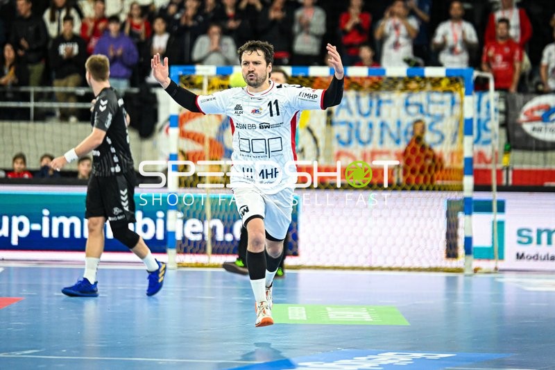 Handball I Herren I Saison 2022-2023 I DHB-Pokal I Achtelfinale I SG BBM Bietigheim - THW Kiel I 22.12.2022