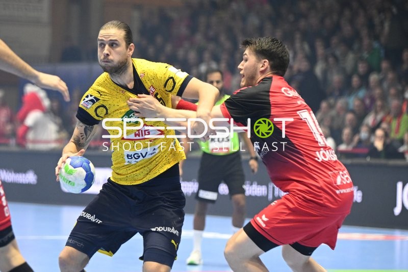 Handball I Herren I Saison 2022-2023 I DHB-Pokal I Achtelfinale I MT Melsungen - Rhein-Neckar Löwen I 21.12.2022