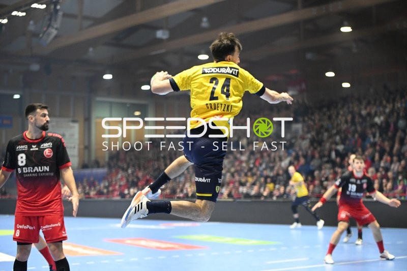 Handball I Herren I Saison 2022-2023 I DHB-Pokal I Achtelfinale I MT Melsungen - Rhein-Neckar Löwen I 21.12.2022