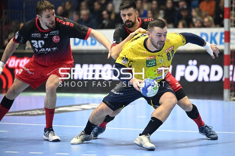 Handball I Herren I Saison 2022-2023 I DHB-Pokal I Achtelfinale I MT Melsungen - Rhein-Neckar Löwen I 21.12.2022