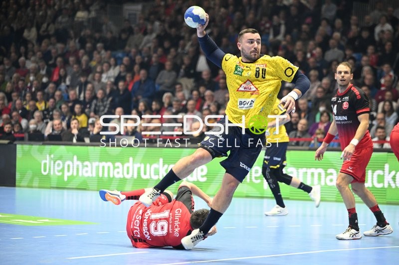 Handball I Herren I Saison 2022-2023 I DHB-Pokal I Achtelfinale I MT Melsungen - Rhein-Neckar Löwen I 21.12.2022