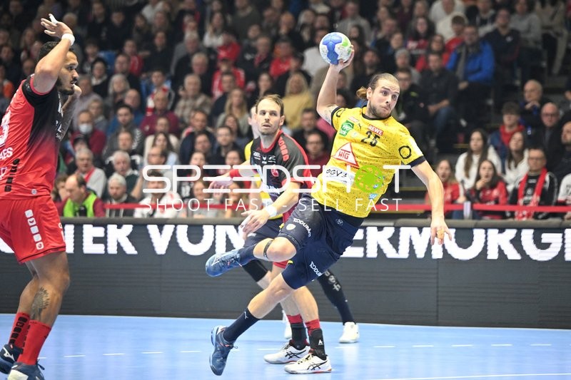 Handball I Herren I Saison 2022-2023 I DHB-Pokal I Achtelfinale I MT Melsungen - Rhein-Neckar Löwen I 21.12.2022