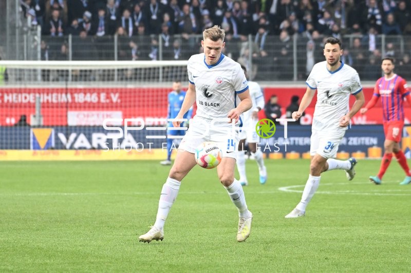Fußball I Herren I Saison 2022-2023 I 2. Bundesliga I 18. Spieltag I 1. FC Heidenheim 1846 - F.C. Hansa Rostock I 28.01.2023