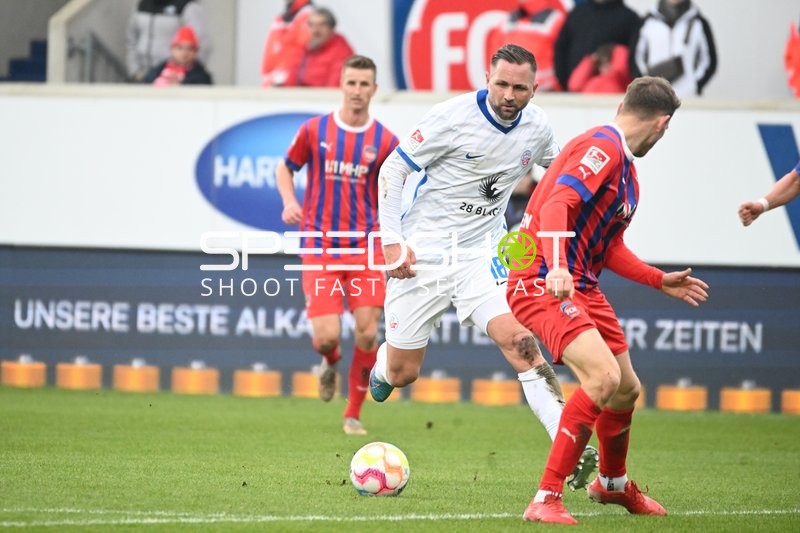Fußball I Herren I Saison 2022-2023 I 2. Bundesliga I 18. Spieltag I 1. FC Heidenheim 1846 - F.C. Hansa Rostock I 28.01.2023