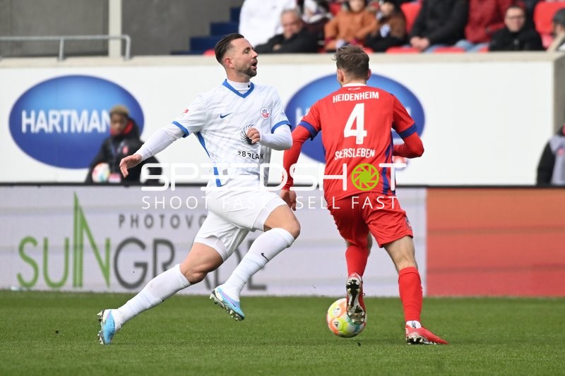 Fußball I Herren I Saison 2022-2023 I 2. Bundesliga I 18. Spieltag I 1. FC Heidenheim 1846 - F.C. Hansa Rostock I 28.01.2023