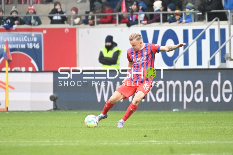 Fußball I Herren I Saison 2022-2023 I 2. Bundesliga I 18. Spieltag I 1. FC Heidenheim 1846 - F.C. Hansa Rostock I 28.01.2023