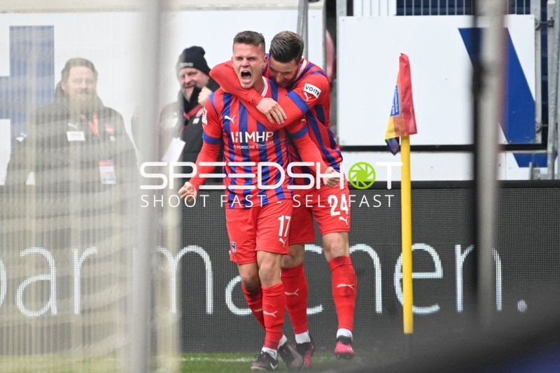 Fußball I Herren I Saison 2022-2023 I 2. Bundesliga I 18. Spieltag I 1. FC Heidenheim 1846 - F.C. Hansa Rostock I 28.01.2023