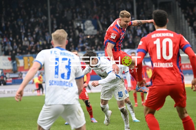 Fußball I Herren I Saison 2022-2023 I 2. Bundesliga I 18. Spieltag I 1. FC Heidenheim 1846 - F.C. Hansa Rostock I 28.01.2023
