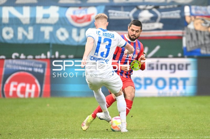 Fußball I Herren I Saison 2022-2023 I 2. Bundesliga I 18. Spieltag I 1. FC Heidenheim 1846 - F.C. Hansa Rostock I 28.01.2023