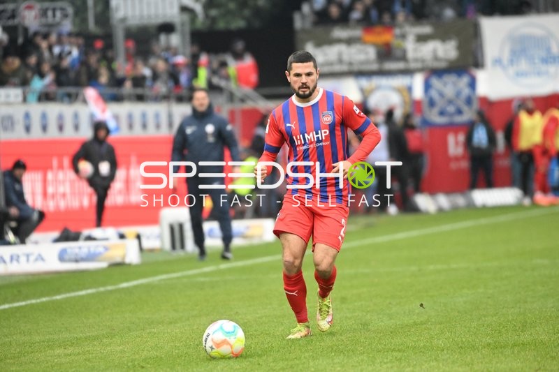 Fußball I Herren I Saison 2022-2023 I 2. Bundesliga I 18. Spieltag I 1. FC Heidenheim 1846 - F.C. Hansa Rostock I 28.01.2023
