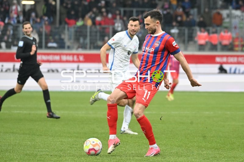 Fußball I Herren I Saison 2022-2023 I 2. Bundesliga I 18. Spieltag I 1. FC Heidenheim 1846 - F.C. Hansa Rostock I 28.01.2023
