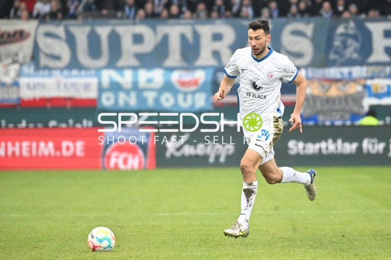 Fußball I Herren I Saison 2022-2023 I 2. Bundesliga I 18. Spieltag I 1. FC Heidenheim 1846 - F.C. Hansa Rostock I 28.01.2023