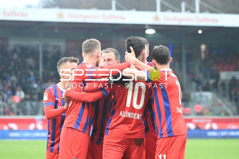 Fußball I Herren I Saison 2022-2023 I 2. Bundesliga I 18. Spieltag I 1. FC Heidenheim 1846 - F.C. Hansa Rostock I 28.01.2023