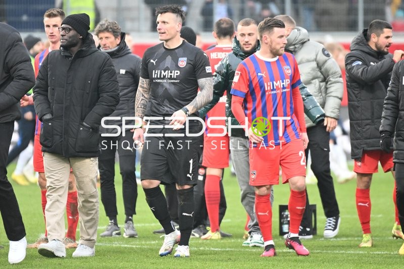 Fußball I Herren I Saison 2022-2023 I 2. Bundesliga I 18. Spieltag I 1. FC Heidenheim 1846 - F.C. Hansa Rostock I 28.01.2023