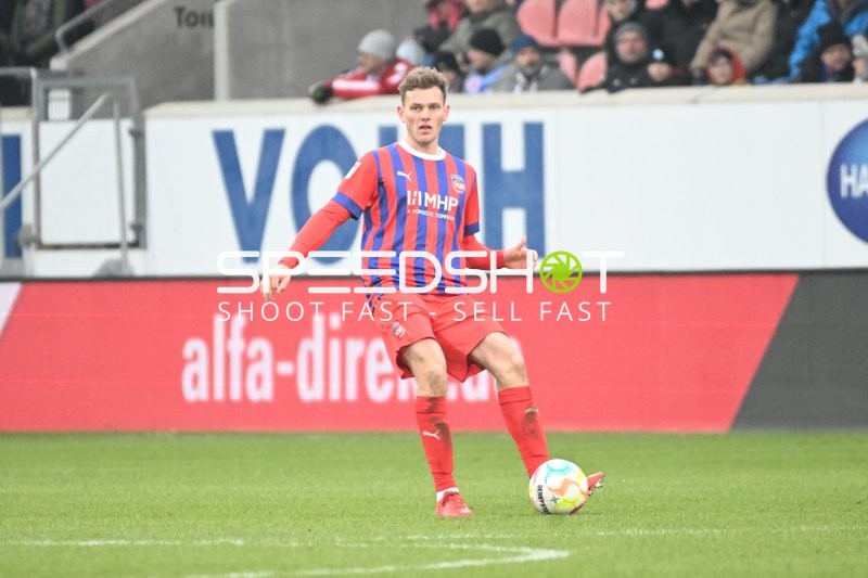 Fußball I Herren I Saison 2022-2023 I 2. Bundesliga I 18. Spieltag I 1. FC Heidenheim 1846 - F.C. Hansa Rostock I 28.01.2023