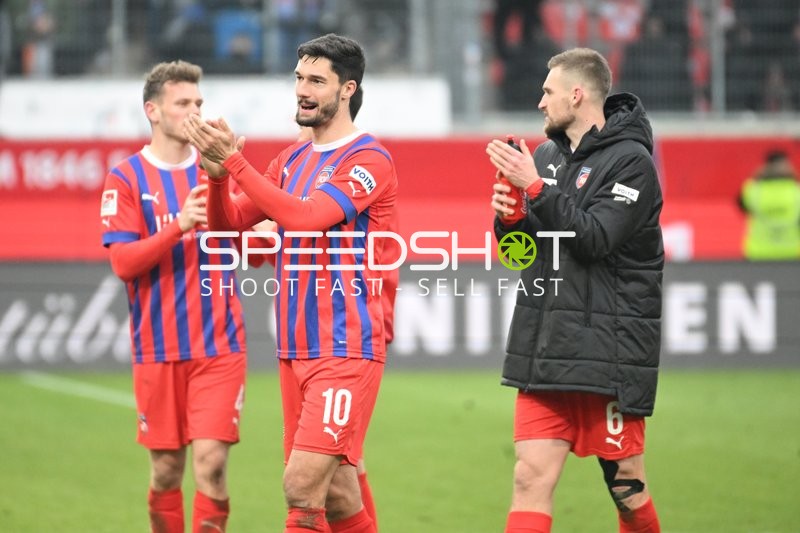 Fußball I Herren I Saison 2022-2023 I 2. Bundesliga I 18. Spieltag I 1. FC Heidenheim 1846 - F.C. Hansa Rostock I 28.01.2023