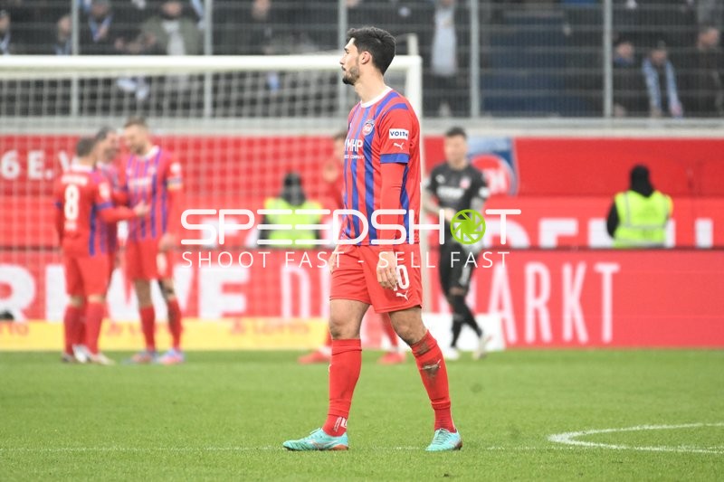 Fußball I Herren I Saison 2022-2023 I 2. Bundesliga I 18. Spieltag I 1. FC Heidenheim 1846 - F.C. Hansa Rostock I 28.01.2023