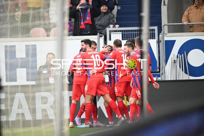 Fußball I Herren I Saison 2022-2023 I 2. Bundesliga I 18. Spieltag I 1. FC Heidenheim 1846 - F.C. Hansa Rostock I 28.01.2023