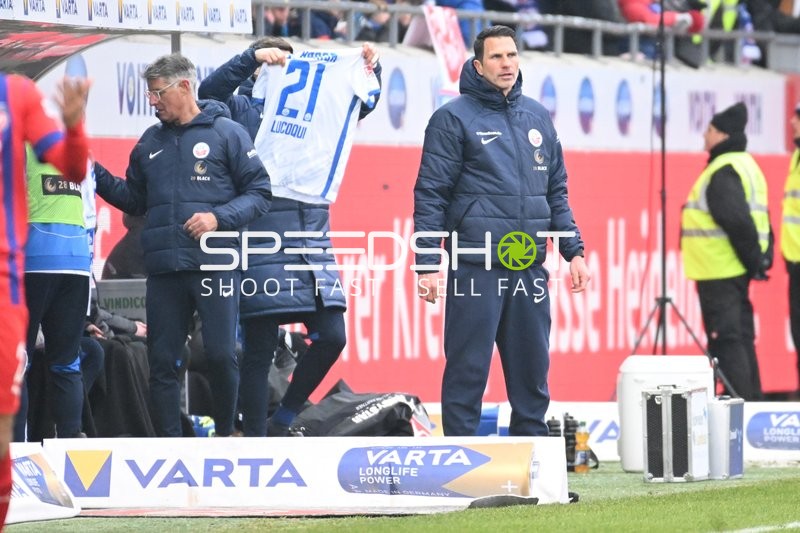 Fußball I Herren I Saison 2022-2023 I 2. Bundesliga I 18. Spieltag I 1. FC Heidenheim 1846 - F.C. Hansa Rostock I 28.01.2023