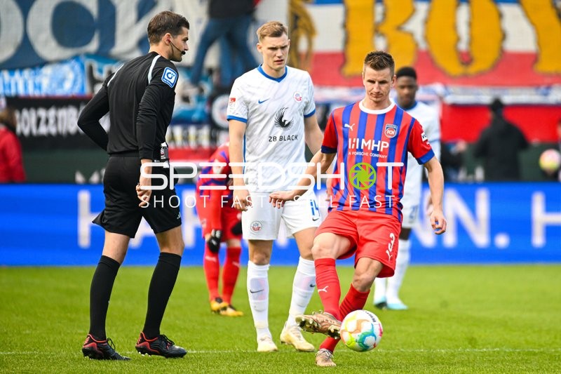 Fußball I Herren I Saison 2022-2023 I 2. Bundesliga I 18. Spieltag I 1. FC Heidenheim 1846 - F.C. Hansa Rostock I 28.01.2023