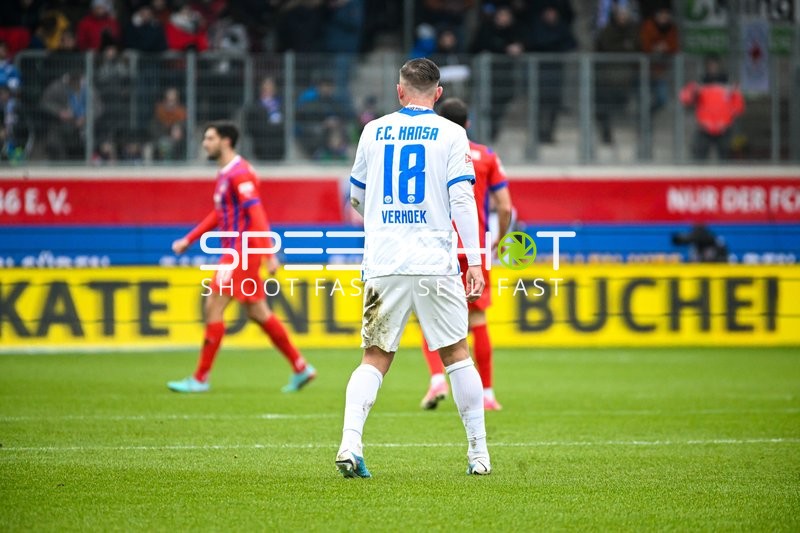 Fußball I Herren I Saison 2022-2023 I 2. Bundesliga I 18. Spieltag I 1. FC Heidenheim 1846 - F.C. Hansa Rostock I 28.01.2023