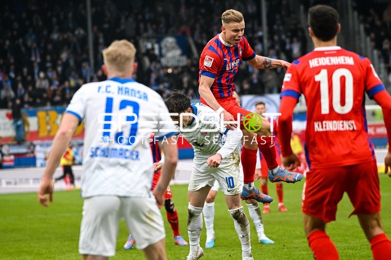Fußball I Herren I Saison 2022-2023 I 2. Bundesliga I 18. Spieltag I 1. FC Heidenheim 1846 - F.C. Hansa Rostock I 28.01.2023