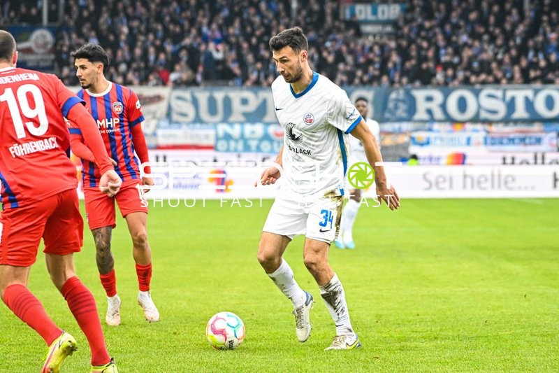 Fußball I Herren I Saison 2022-2023 I 2. Bundesliga I 18. Spieltag I 1. FC Heidenheim 1846 - F.C. Hansa Rostock I 28.01.2023