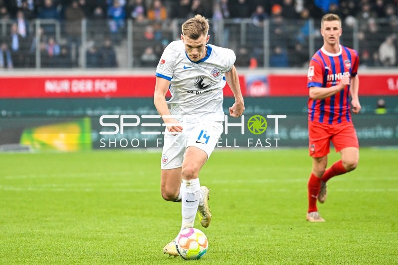 Fußball I Herren I Saison 2022-2023 I 2. Bundesliga I 18. Spieltag I 1. FC Heidenheim 1846 - F.C. Hansa Rostock I 28.01.2023