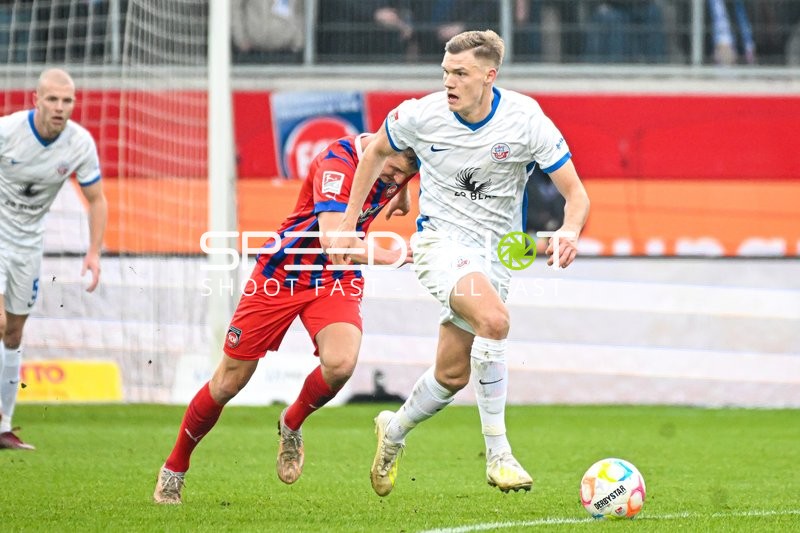 Fußball I Herren I Saison 2022-2023 I 2. Bundesliga I 18. Spieltag I 1. FC Heidenheim 1846 - F.C. Hansa Rostock I 28.01.2023