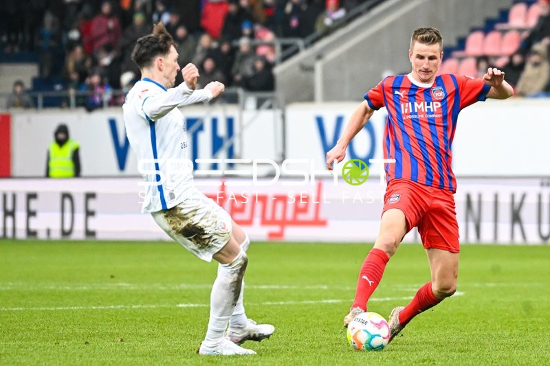 Fußball I Herren I Saison 2022-2023 I 2. Bundesliga I 18. Spieltag I 1. FC Heidenheim 1846 - F.C. Hansa Rostock I 28.01.2023