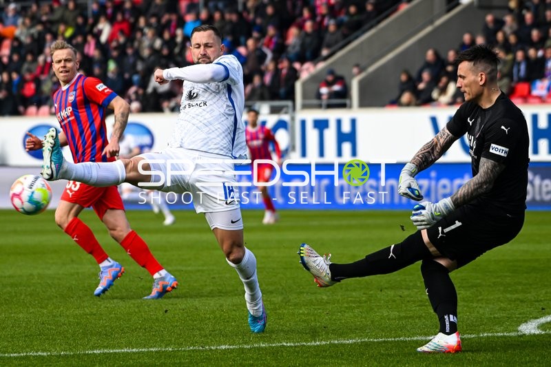Fußball I Herren I Saison 2022-2023 I 2. Bundesliga I 18. Spieltag I 1. FC Heidenheim 1846 - F.C. Hansa Rostock I 28.01.2023