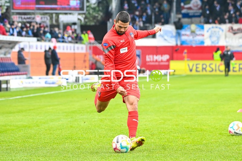 Fußball I Herren I Saison 2022-2023 I 2. Bundesliga I 18. Spieltag I 1. FC Heidenheim 1846 - F.C. Hansa Rostock I 28.01.2023