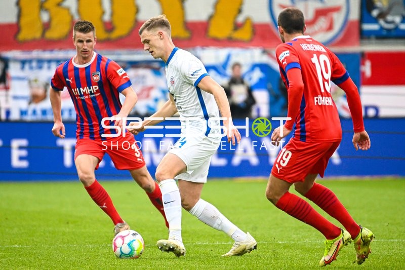 Fußball I Herren I Saison 2022-2023 I 2. Bundesliga I 18. Spieltag I 1. FC Heidenheim 1846 - F.C. Hansa Rostock I 28.01.2023